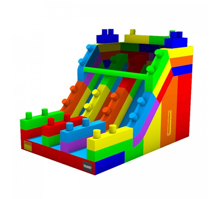 Lego Inflable | Juego Inflable | Talbot | 6x4 mts - Jugueteria Renner