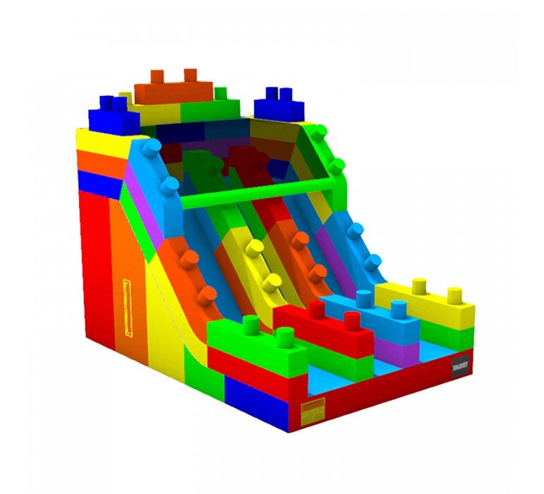 Lego Inflable | Juego Inflable | Talbot | 6x4 mts - Jugueteria Renner