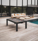 Mesa Pool Outdoor | Convertible Classic Black | Cornilleau | Hecho en Francia | 215 x 120 x 78 cm