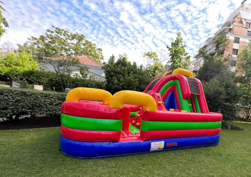 Multiproposito XXL Royal | Juego Inflable | HappyBounce - Avyna | 7.2x4.5 mts - Jugueteria Renner