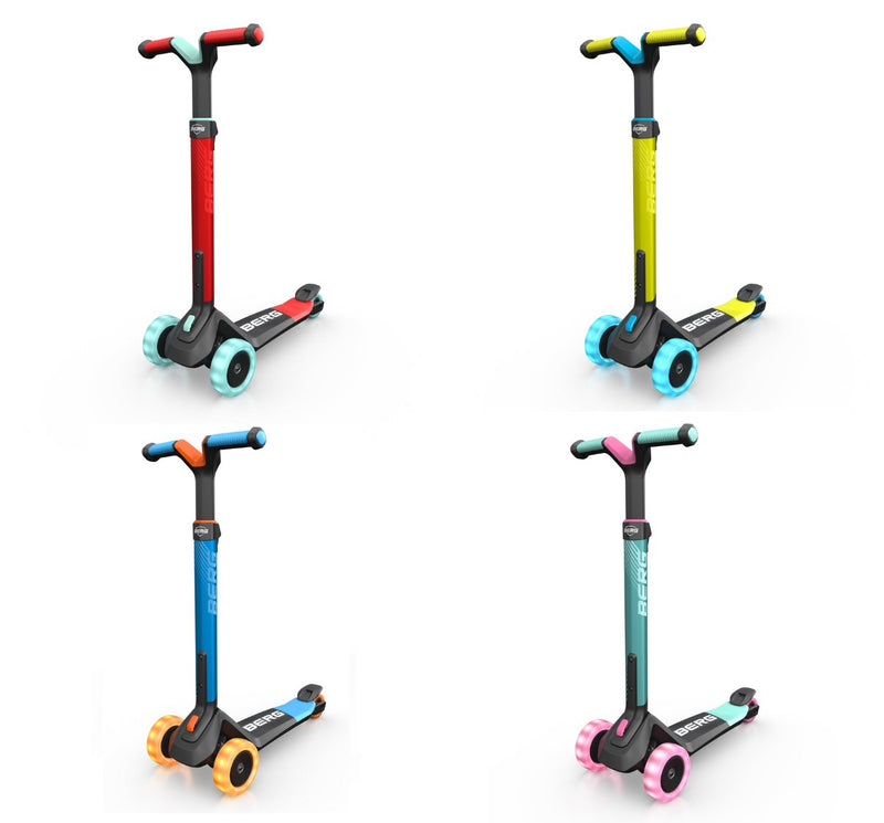 Nexo Flash | Scooter Plegable | Luces en Ruedas | BERG | 2 a 12 años - Jugueteria Renner