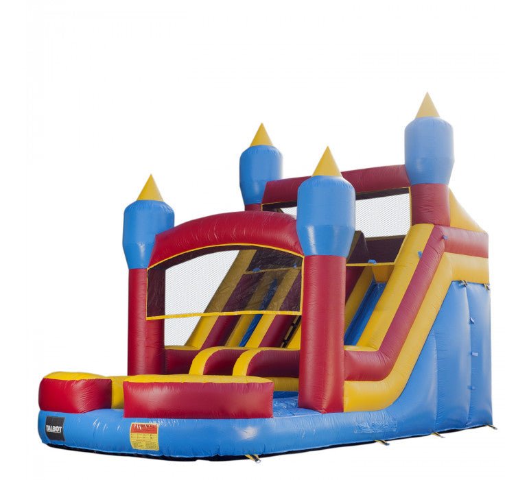 Tobogán Doble Elite | Juego Inflable | Talbot | 7x4 mts - Jugueteria Renner