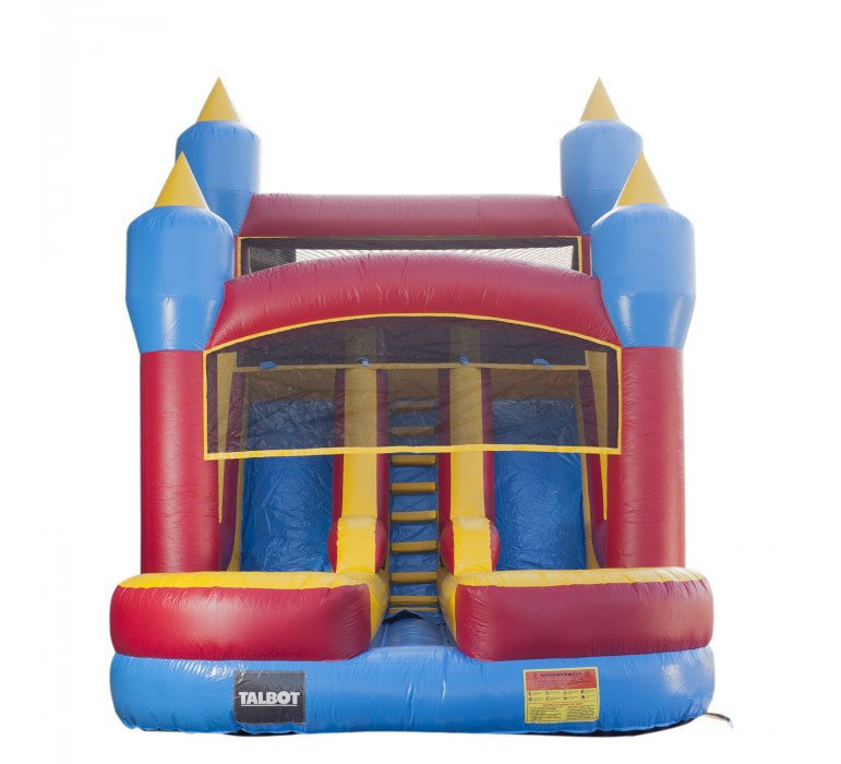 Tobogán Doble Elite | Juego Inflable | Talbot | 7x4 mts - Jugueteria Renner