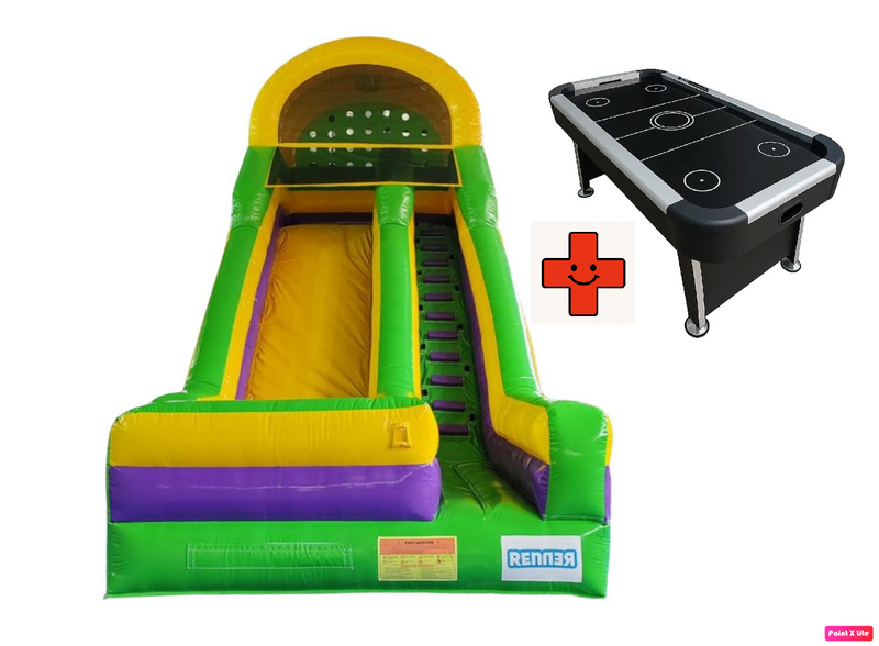 Tobogán Royal L | Juegos inflables | Renner | 7x3 mts *Regalo