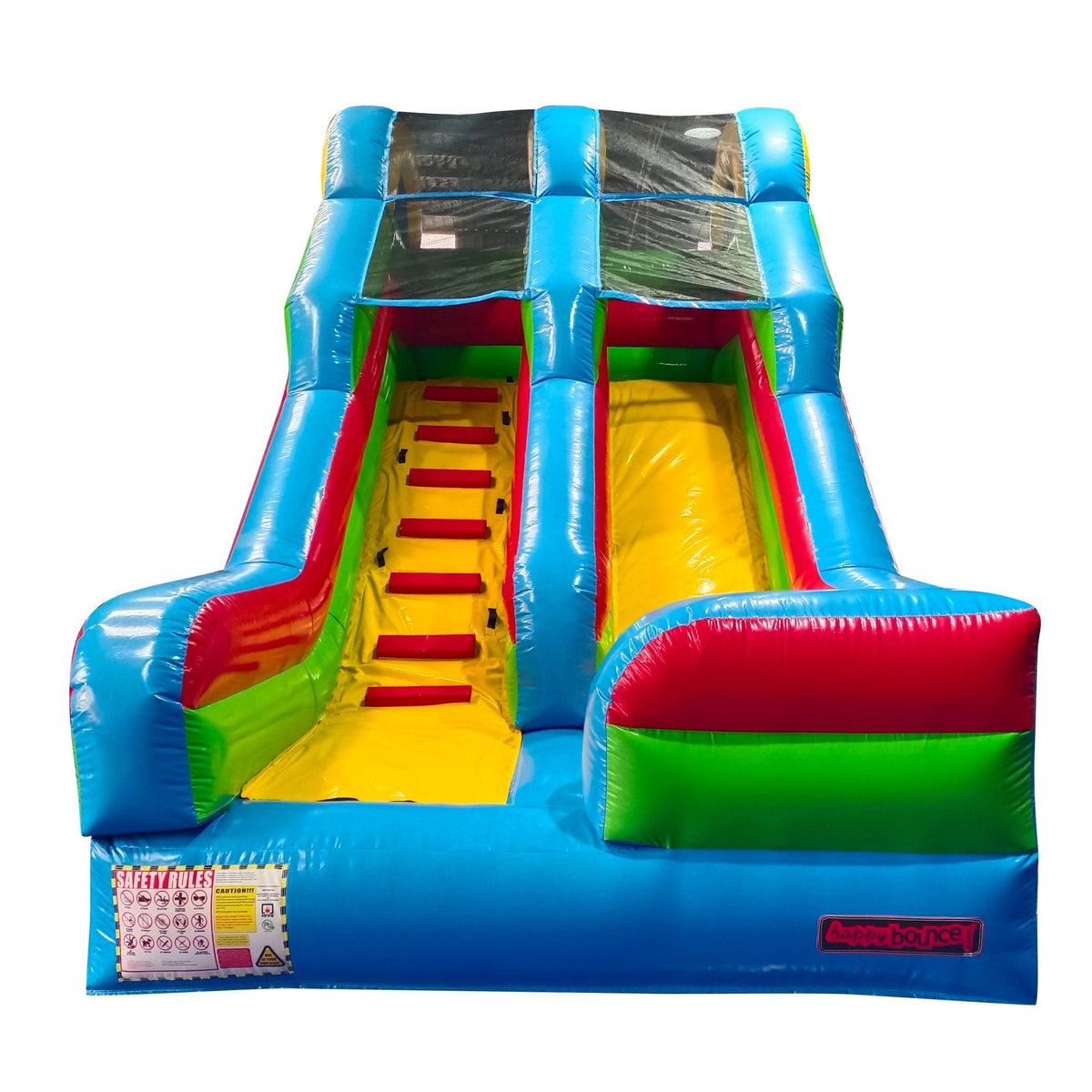 Tobogán L Supreme Juegos inflable HappyBounce Avyna 5x3 mts