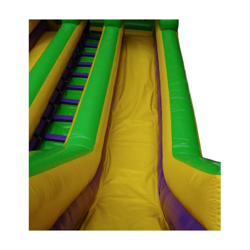 Tobogán XXL Royal | Juegos inflable | HappyBounce | 7x4 mts - Jugueteria Renner