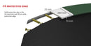 Ultim Inground Verde | Rectangular | Cama elástica | BERG | 280x190 cm - Jugueteria Renner