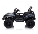 Jeep Doble Asiento | Negro | Eléctrico | 12V | Control Remoto | 1 a 7 años | 100x67x69 cm