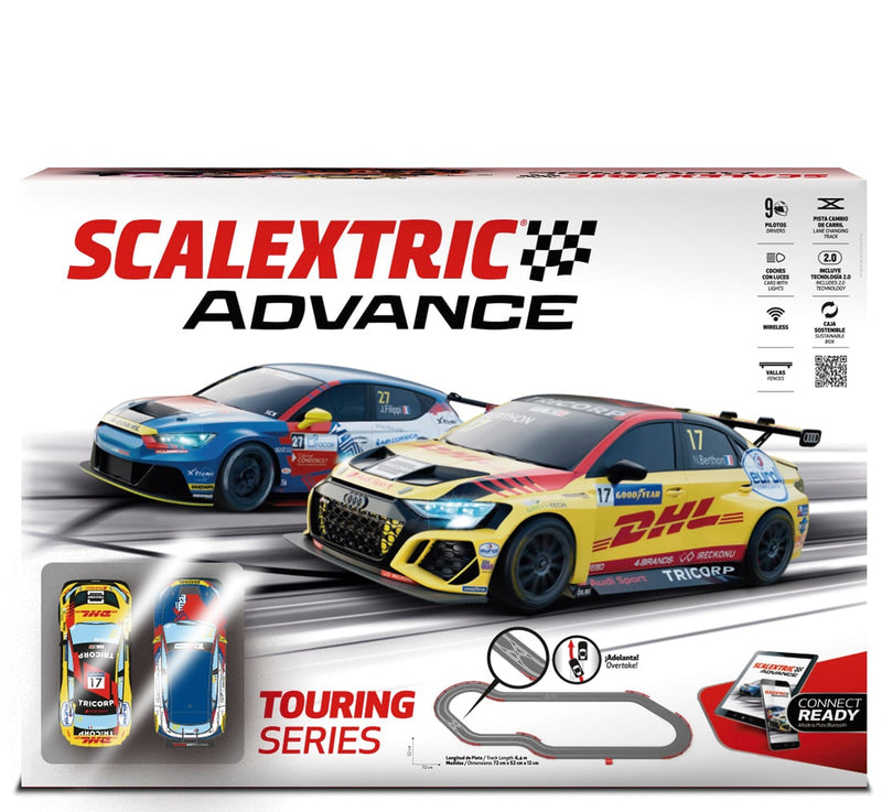 Touring Series | Pista Eléctrica | Advance | Scalextric | Escala 1:32 | 644 cm