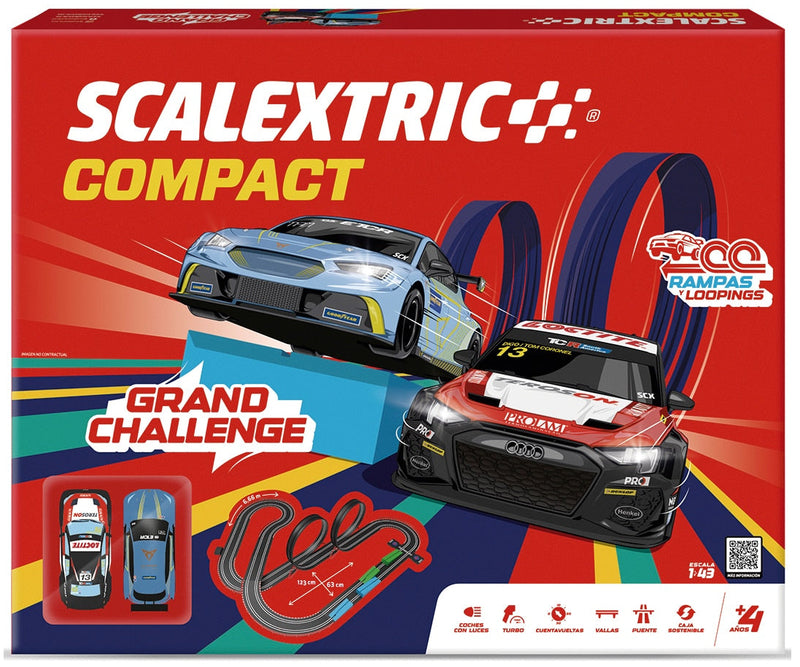 Grand Challenge | Pista Eléctrica | Scalextric | Escala 1:43 | 660 cm