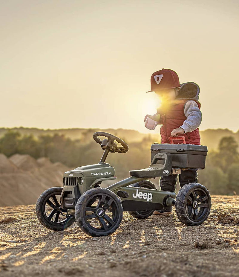 Buzzy Jeep Sahara | Go Kart a pedal | BERG | 2 a 5 años