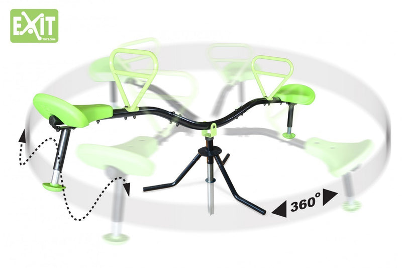 Balancín Spinner | Exit Toys | 3 a 12 años | 193x73x60 cm