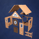 Aspen | Casita de Juego | Madera | Backyard Discovery | 3 a 10 años | 132x200x171 cm - Jugueteria Renner