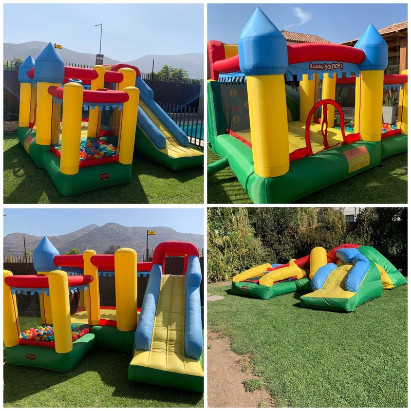 Bouncer | Inflable | HappyBounce | Avyna | 2 a 7 años | 300x300x210 cm - Jugueteria Renner