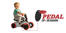 GO2 | Spark rojo | Correpasillos con pedales | BERG | 10 a 30 meses - Jugueteria Renner