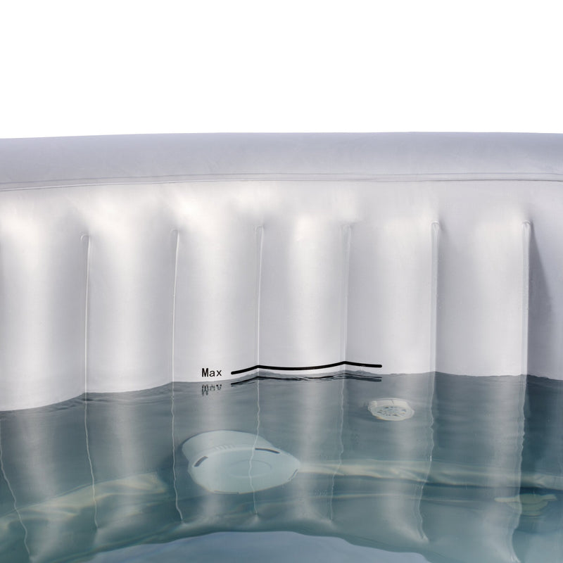 Hot Tub Deluxe | Spa | Inflable | PVC Negro | Exit Toys | 2 a 3 personas | 165x65 cm - Jugueteria Renner