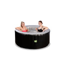 Hot Tub Deluxe | Spa | Inflable | PVC Negro | Exit Toys | 2 a 3 personas | 165x65 cm - Jugueteria Renner