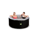Hot Tub Deluxe | Spa | Inflable | PVC Negro | Exit Toys | 2 a 3 personas | 165x65 cm - Jugueteria Renner