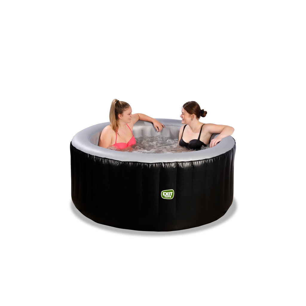 Hot Tub Deluxe | Spa | Inflable | PVC Negro | Exit Toys | 2 a 3 personas | 165x65 cm