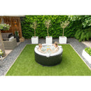 Hot Tub Deluxe | Spa | Inflable | PVC Negro | Exit Toys | 2 a 3 personas | 165x65 cm - Jugueteria Renner