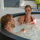 Hot Tub Premium | Spa | Rígido | Cuero Negro | Exit Toys | 2 a 3 personas | 156x70 cm - Jugueteria Renner