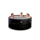 Hot Tub Premium | Spa | Rígido | Cuero Negro | Exit Toys | 4 a 6 personas | 184x70 cm - Jugueteria Renner