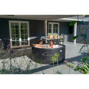 Hot Tub Premium | Spa | Rígido | Cuero Negro | Exit Toys | 4 a 6 personas | 184x70 cm - Jugueteria Renner