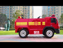 Camión de Bomberos | Eléctrico | 12V | Control Remoto | 1 a 7 años | 122x51x60 cm