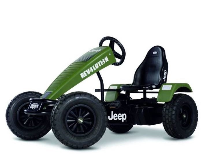 Jeep Revolution | Go Kart a Pedal | Licencia exclusiva | BERG | 5 a 99 años - Jugueteria Renner