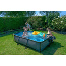 Piscina con filtro | Estructural | Rectangular | Color Piedra | Exit Toys | 3700 lts | 300x200x65 cm - Jugueteria Renner