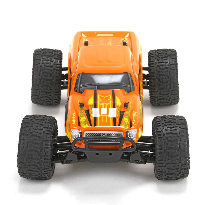 Ruckus 4WD | Naranjo/Amarillo | Camioneta | Radio Controlado | ECX | Escala 1:18 - Jugueteria Renner