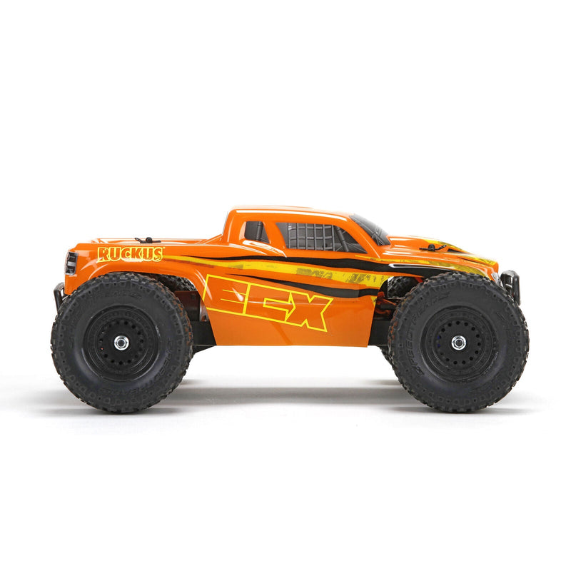Ruckus 4WD | Naranjo/Amarillo | Camioneta | Radio Controlado | ECX | Escala 1:18 - Jugueteria Renner