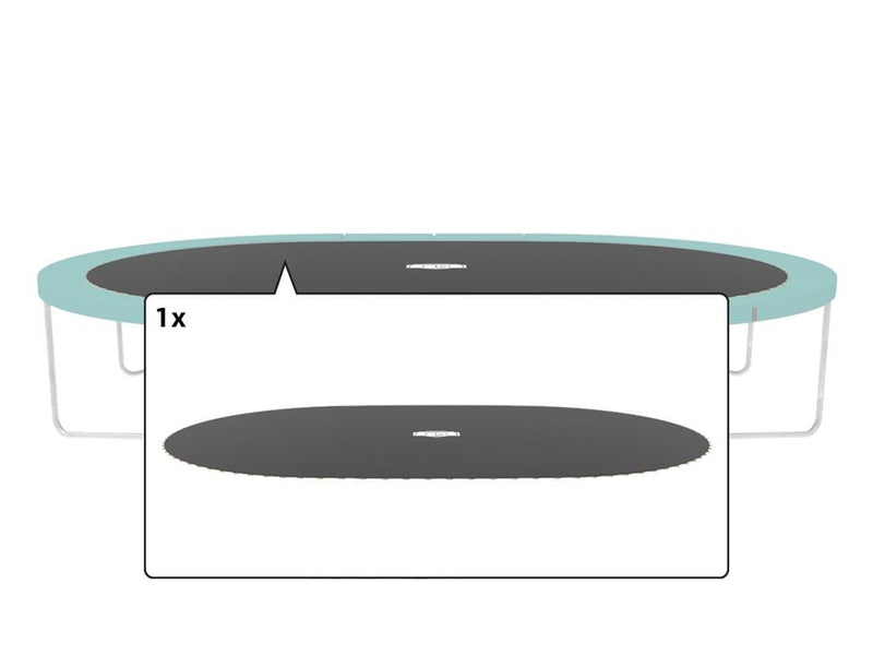 Tela de Salto | Ovalada | Orbit | Repuesto | Trampolinspecialisten | 11x16 pies | 335x487 cm - Jugueteria Renner