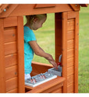 Timberlake | Casita de Juego | Madera | Backyard Discovery | 2 a 10 años | 119x107x140 cm - Jugueteria Renner