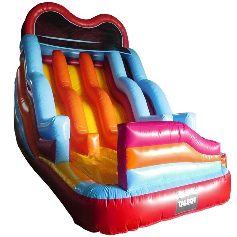Tobogán Triple Elite | Juego Inflable | 7x5 mts - Jugueteria Renner