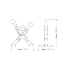 X-man | Muñeco de seguridad | Futbol | 95 cm - Jugueteria Renner